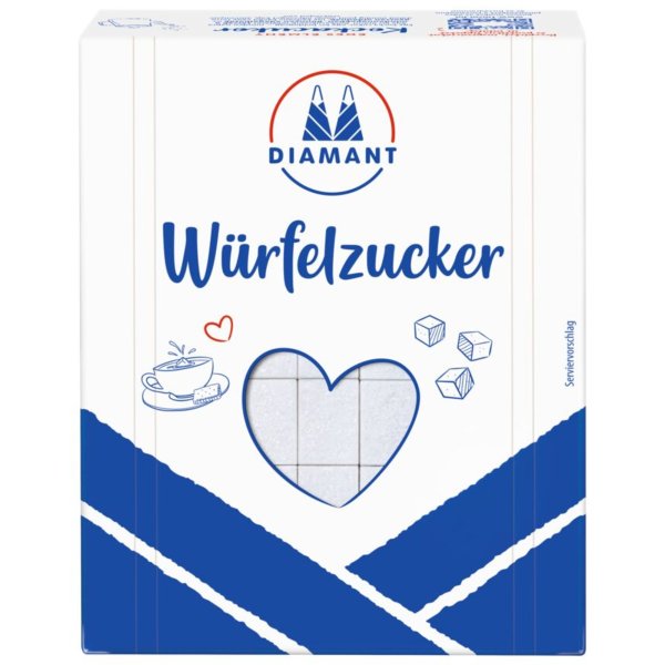 Diamant Würfelzucker 500g