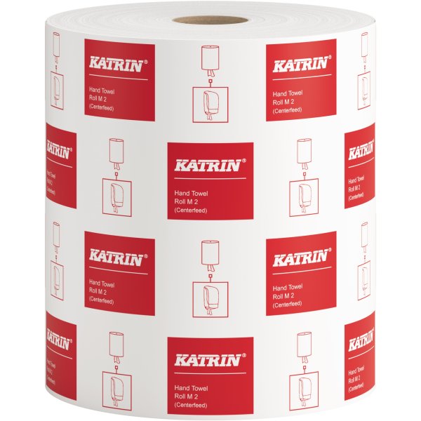 Katrin Handtuchrolle M2 481911 2lg. 500Bl. 20,5x30cm ws 6Rl.