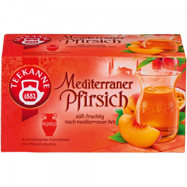 Teekanne Mediterraner Pfirsich 7262 20 St./Pack.