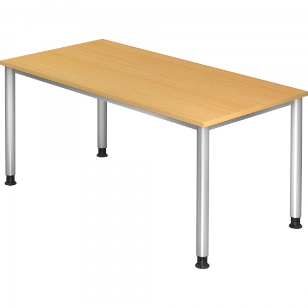 Hammerbacher Schreibtisch VHS16/6/S 160x80cm buche