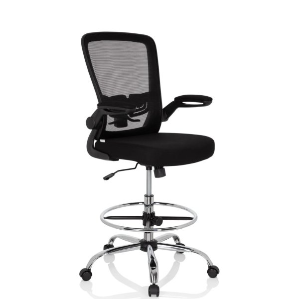 hjh OFFICE Arbeitshocker VENDO WORK sw