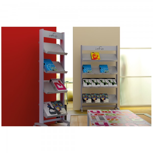 Paperflow Prospektständer 12.A4TM.35 Metall