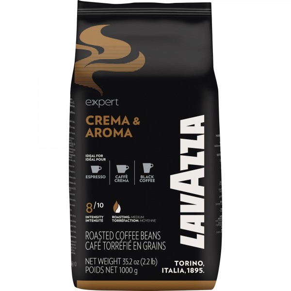 Lavazza Kaffee CREMA & AROMA 2964 ganze Bohne 1kg