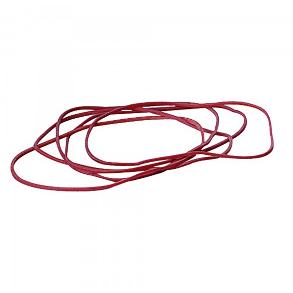 Gummiring 85mm Kautschuk rot 50g