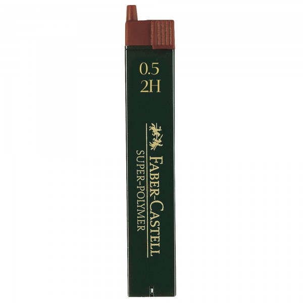 Faber-Castell Feinmine SUPER POLYMER 120512 2H 0,5mm 12St.