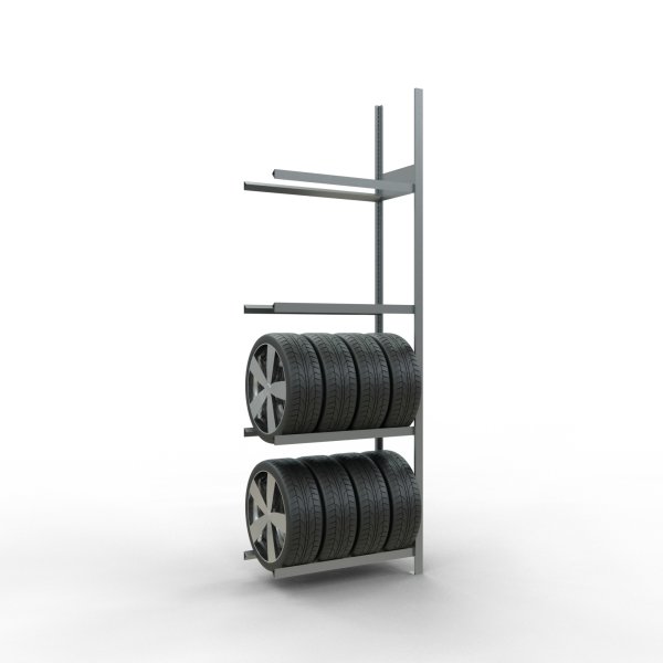 Schulte Anbau-Reifenregal 275x90x40cm