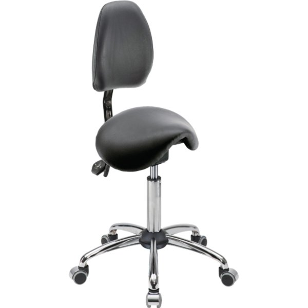 meychair Hocker A4R-MED- TR-KL2 Rollen Rücken sw