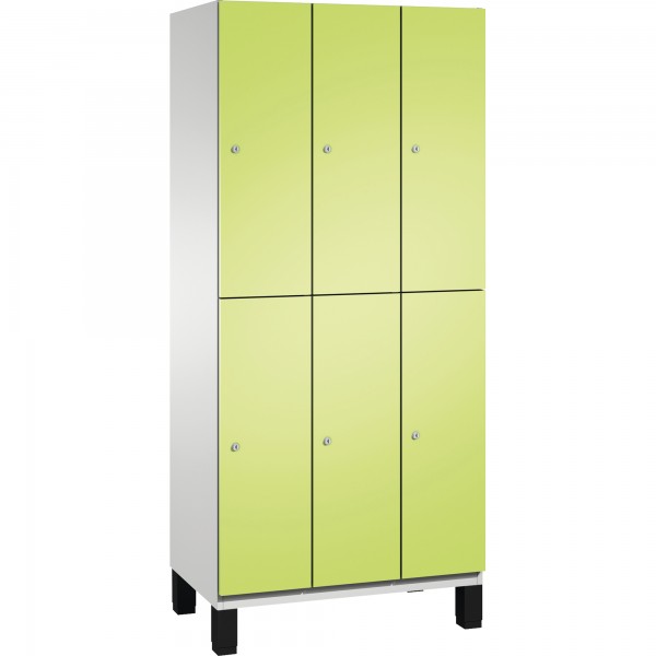C+P Doppelstockspind 4510130S10014 Füße 6Fächer B900mm lgr/cgn