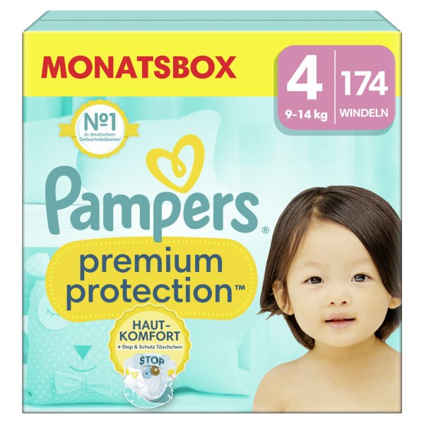 Pampers Windel Premium Protection Gr.4 Maxi 174St.