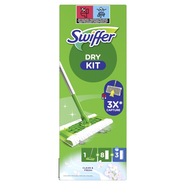 Swiffer Bodenwischer Starterkit 870021665 Dry+Wet