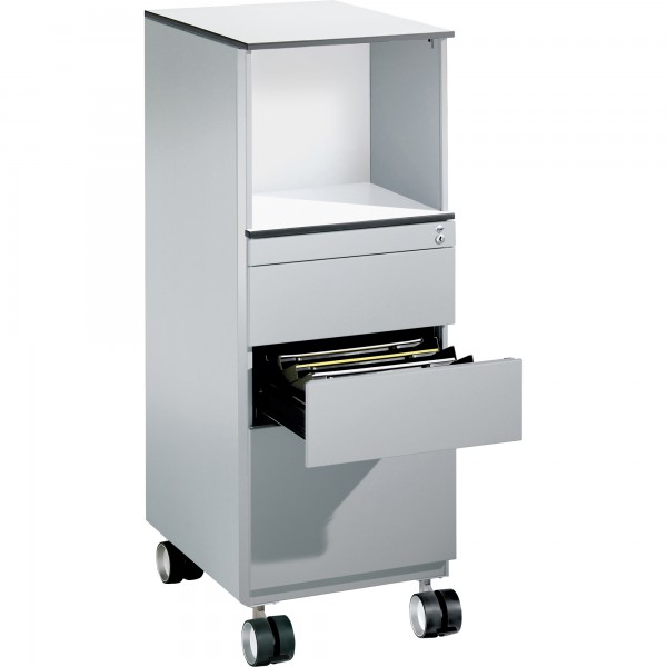 C+P Rollcontainer 5470000S10125 H1150mm wsalu/wsalu