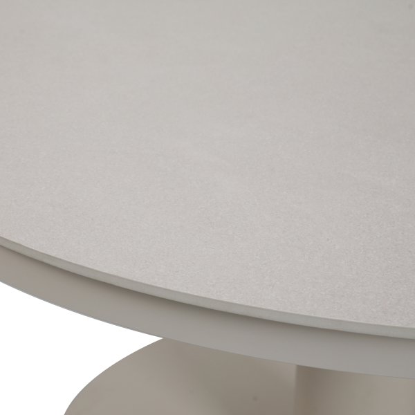 barths Tisch Porto rund 130cm sand
