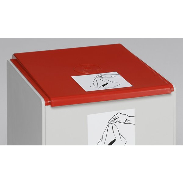 VAR Deckel Kunststoffcontainer 60l rt