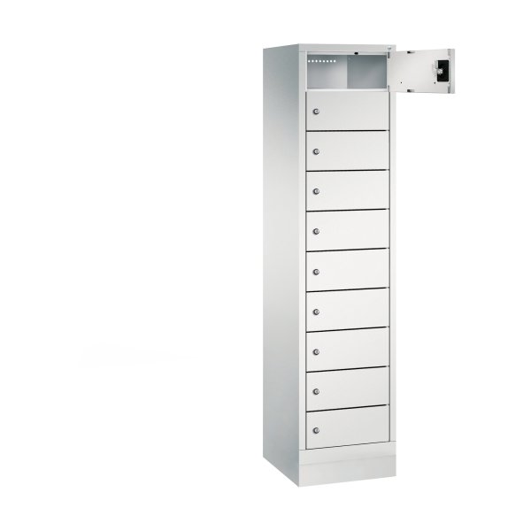 C+P Spind Evolo48 185x42x50cm lgr/lgr