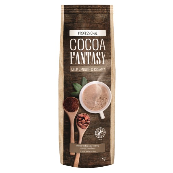 Cocoa Fantasy Getränkepulver Milk smooth+creamy 1kg