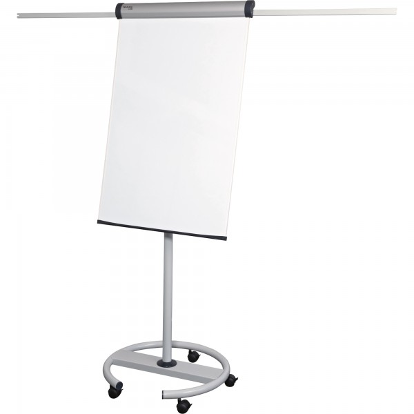 MAUL Flipchart MAULsolid 6372882 66x97cm Rundfuß 2 Papierhalter