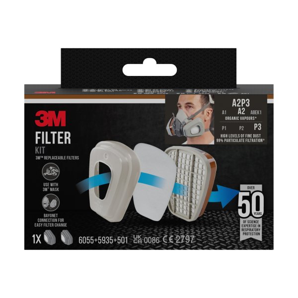3M Filterkit Pestizid A2P3
