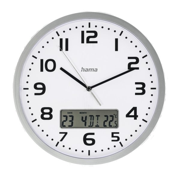 Hama Wanduhr Moorea 30cm si
