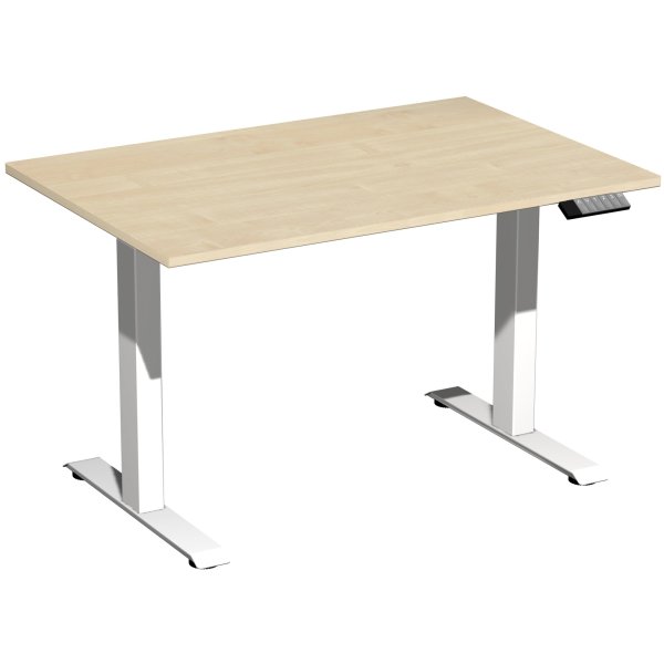 Geramöbel Tisch Elevate Plus 1200x800x630-1280mm ws/ah