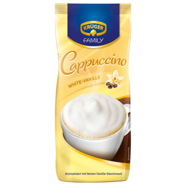 Krüger family Cappuccino White-Vanille 500g
