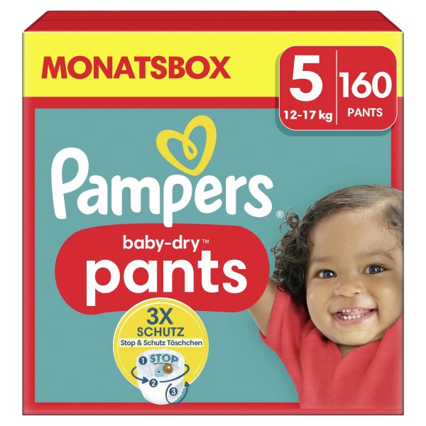 Pampers Pants Baby Dry Gr.5 Junior 160St.