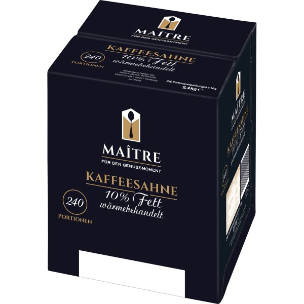 Maitre Kaffeesahne 10% 10g 240St