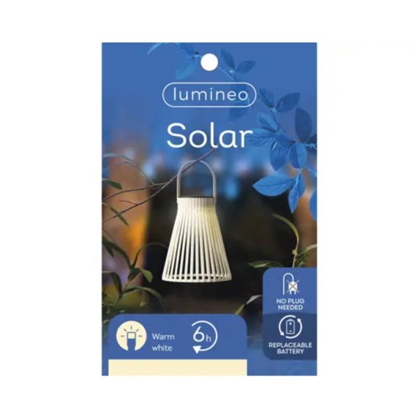 LUMINEO Solar Laterne ws