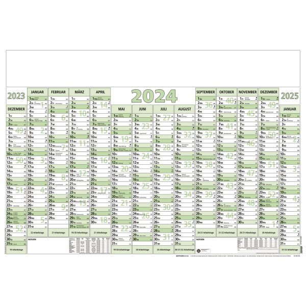 ZETTLER Plakatkalender 919-0713 14M/1S gerollt 5St.