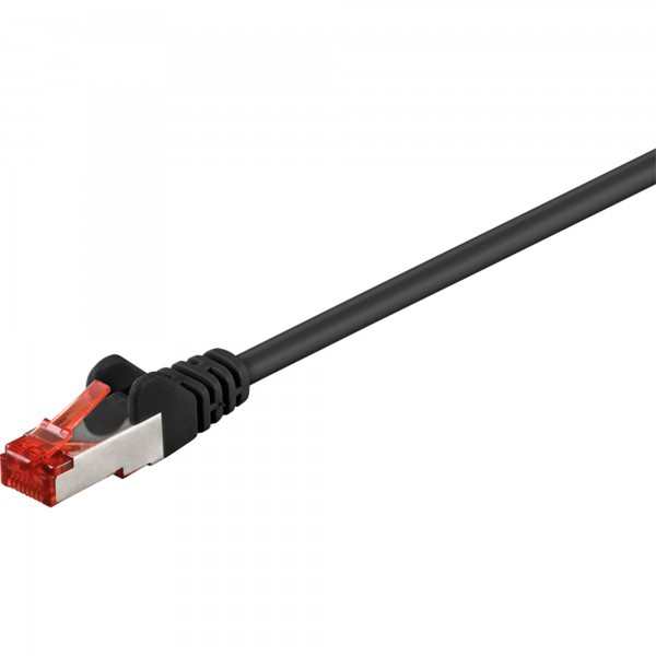 Goobay Netzwerkkabel 68694 Cat 6 10m schwarz