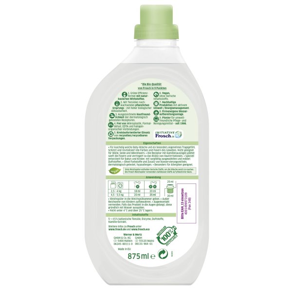 Frosch Baby Wäsche-Weich 875ml