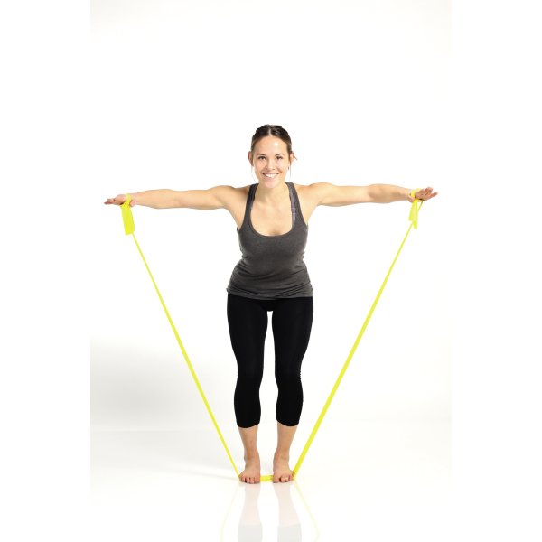 TOGU Theragymband Fitnessband 650023 gelb leicht 120cm