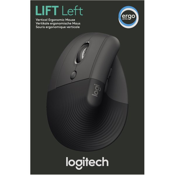 Logitech Maus Lift vertical left sw
