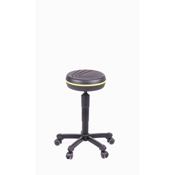 meychair Hocker A30-TR-PU-010201 Rollen sw/ge