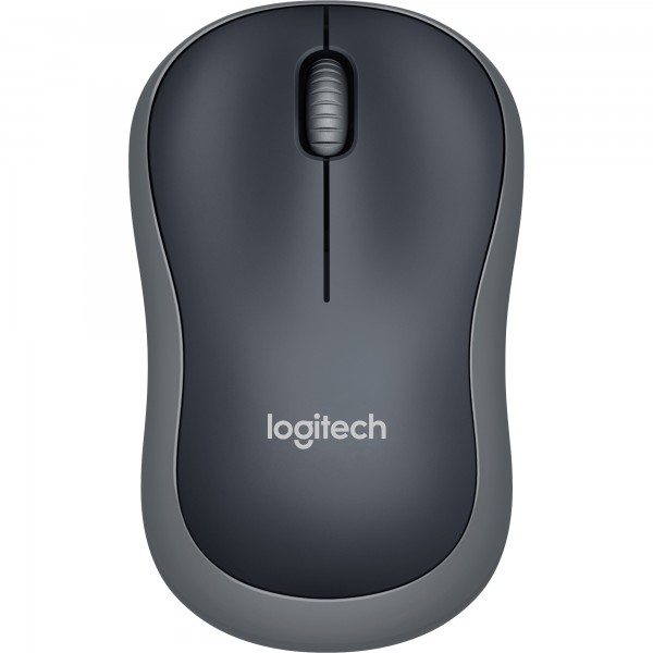 Logitech Maus 910-002238 M185 cordless USB schwarz/grau