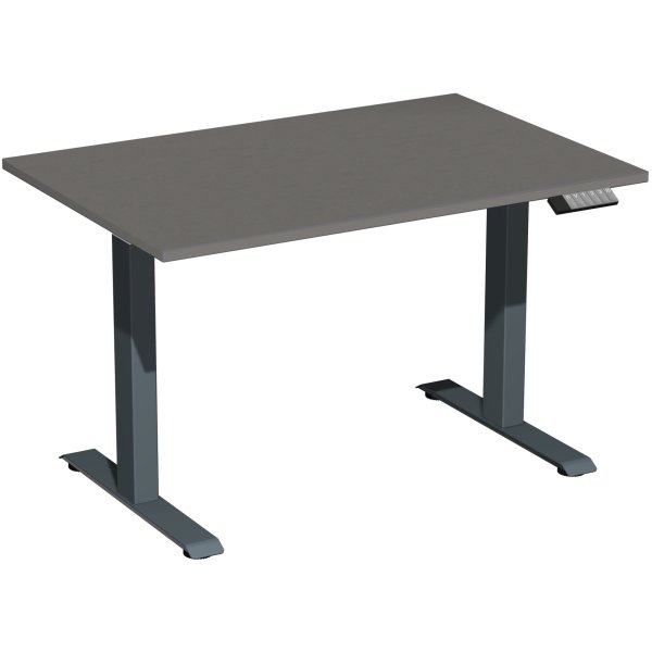Geramöbel Tisch Elevate Plus 1200x800x630-1280mm an/on