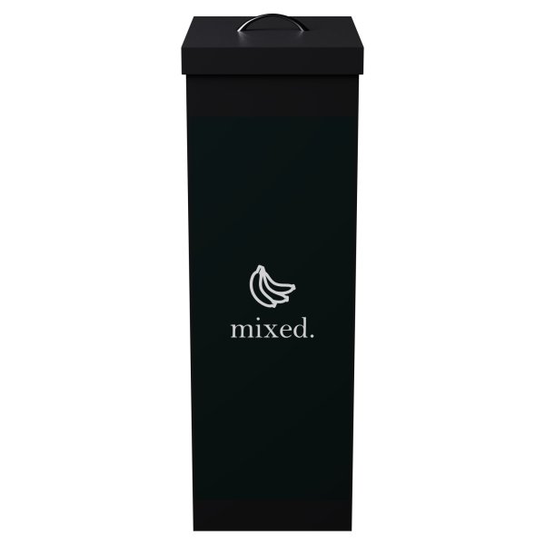 Paperflow Mülltrenner Restmüll 60l sw