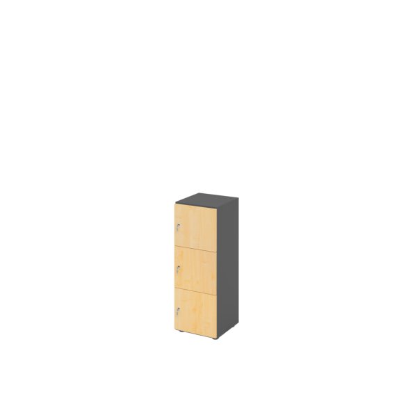 Hammerbacher Schliessfach- schrank 3OH gp/ah 3xDS