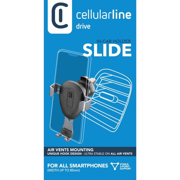 cellularline Handyhalter KFZ Slide