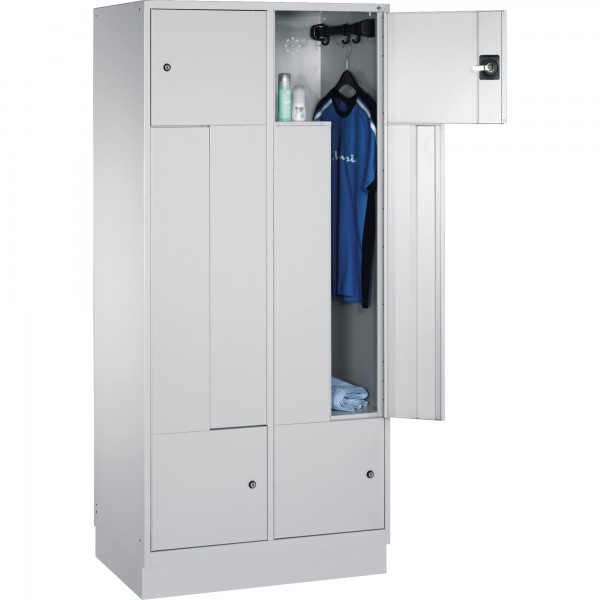C+P Z-Spind 8123224S10915 Sockel 4Personen lgr/lgr