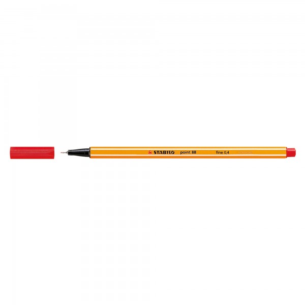 STABILO Fineliner point 88 88/40 0,4mm rot