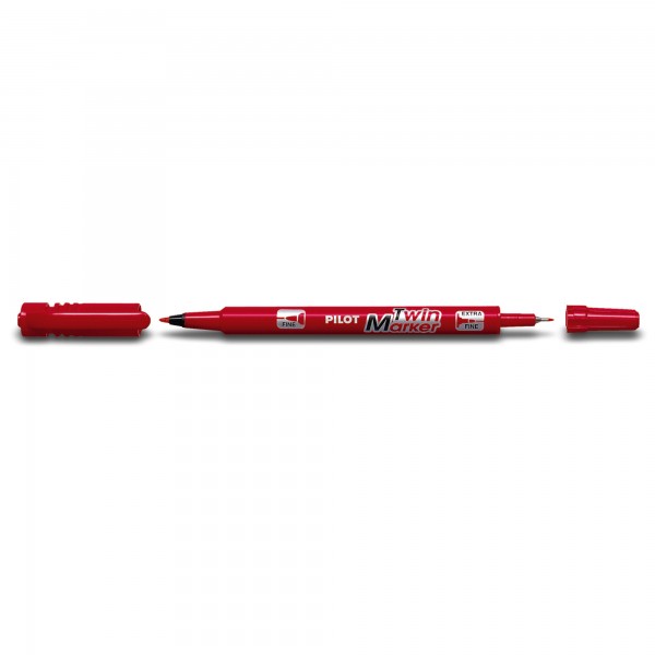 PILOT Marker Twin-Marker BEGREEN SCA-TM-BG-R 4045702 rot