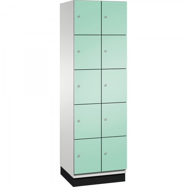 C+P Fächerschrank 4510420S10011 Sockel 10Fächer B600mm lgr/lgn