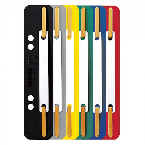 Leitz Heftstreifen kurz 35x158mm PP sort 250 St.