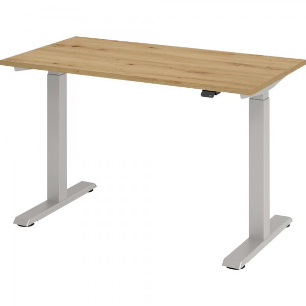Hammerbacher Schreibtisch VXMST612/R/S 120x67cm eiche