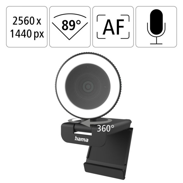 Hama Webcam C-850 Pro QHD