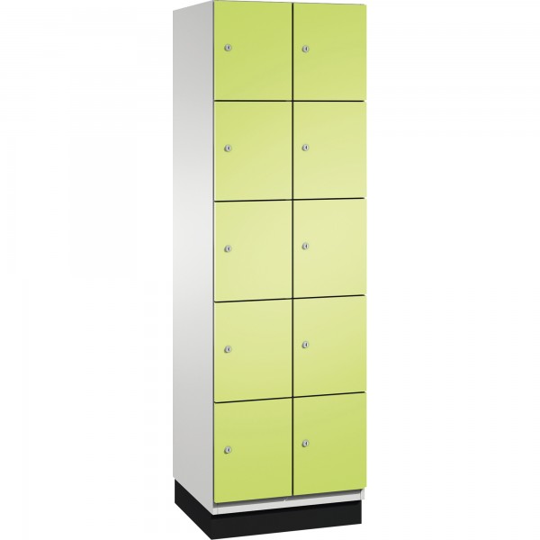 C+P Fächerschrank 4510420S10013 Sockel 10Fächer B600mm lgr/cgn