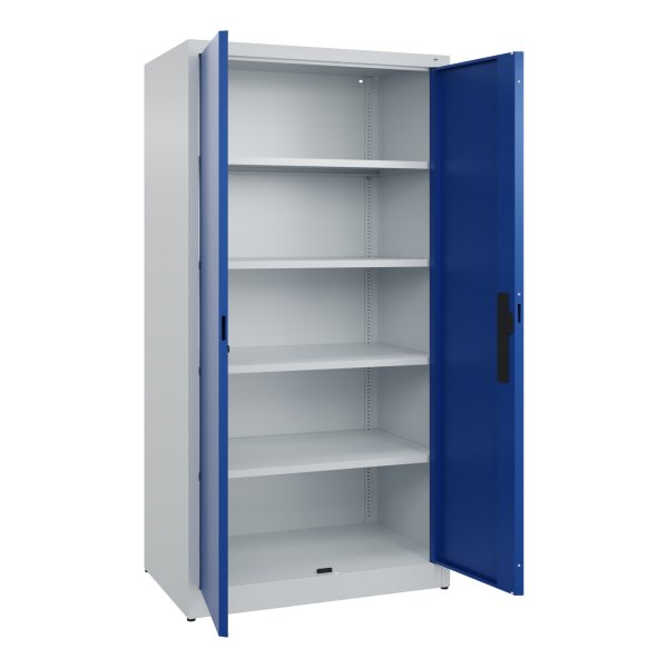 C+P Büroschrank Acurado 1950x1000x600 lgr/ebl