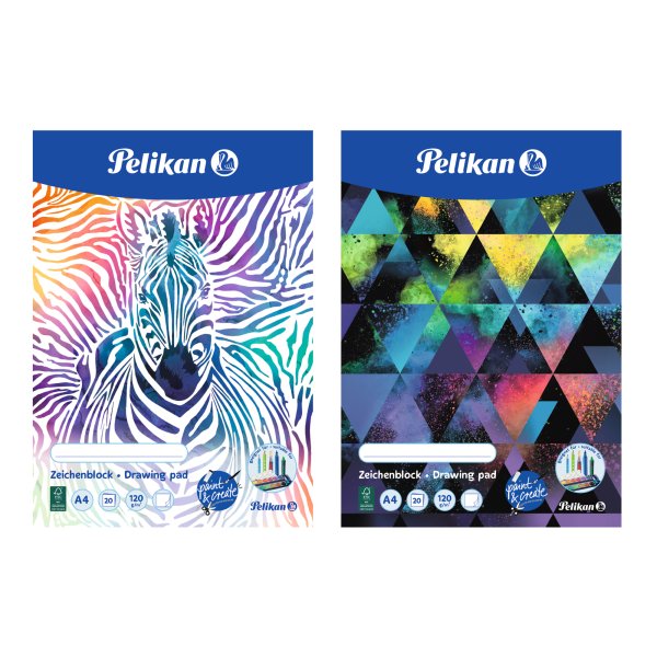 Pelikan Zeichenblock A4 120g 20Bl