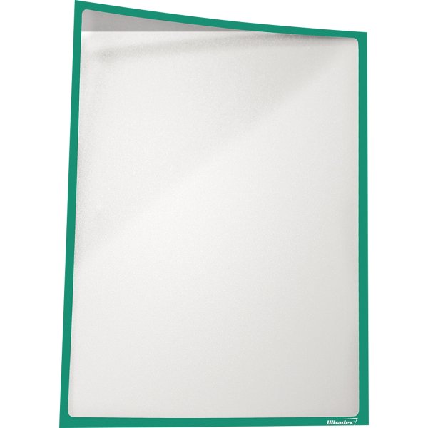 Ultradex Infotasche DIN A4 magnetisch gn 5 St.