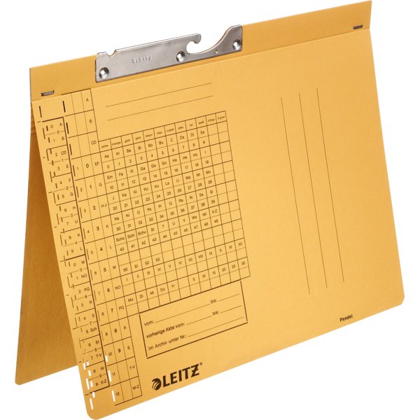 Leitz Pendelhefter 250g Amtsheftung gelb